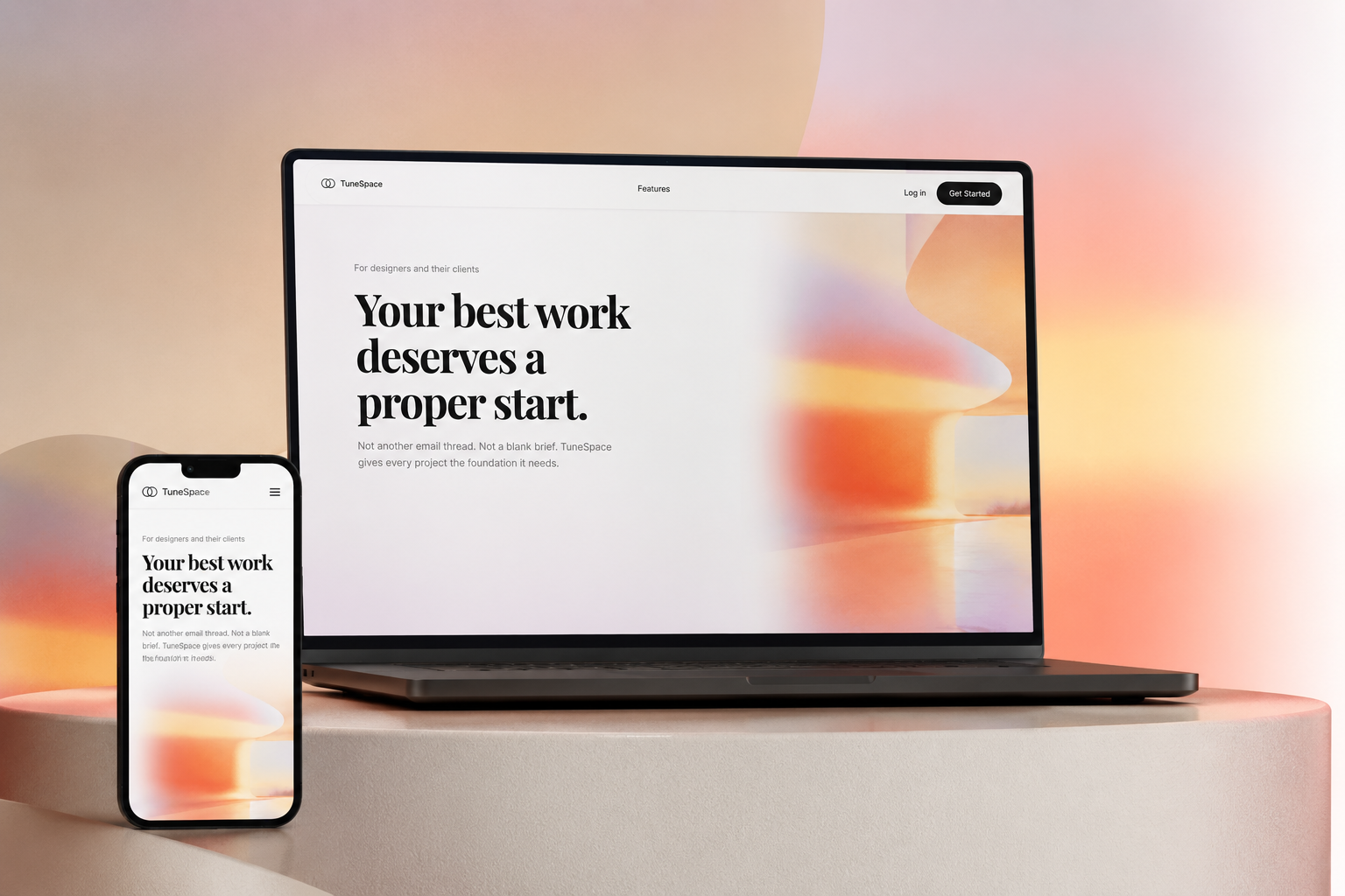 TuneSpace: AI-Powered Project Foundation Platform for Designers